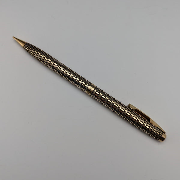 美國復古 Schafer 14K 鍍金自動鉛筆